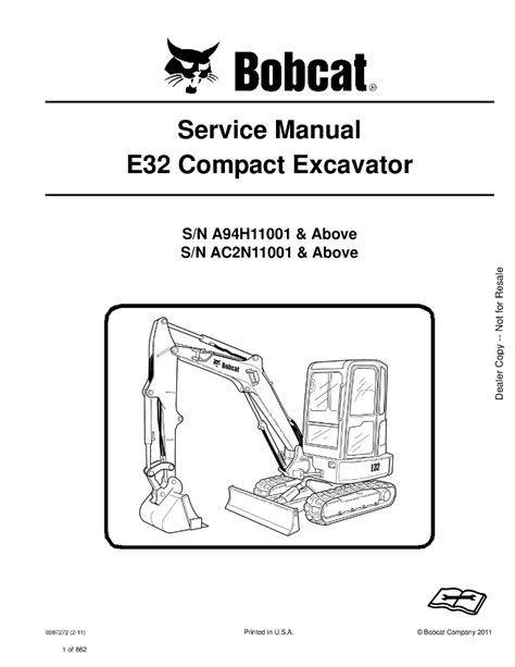 e32 compact excavator normal part replacement|bobcat e32 spec sheet.